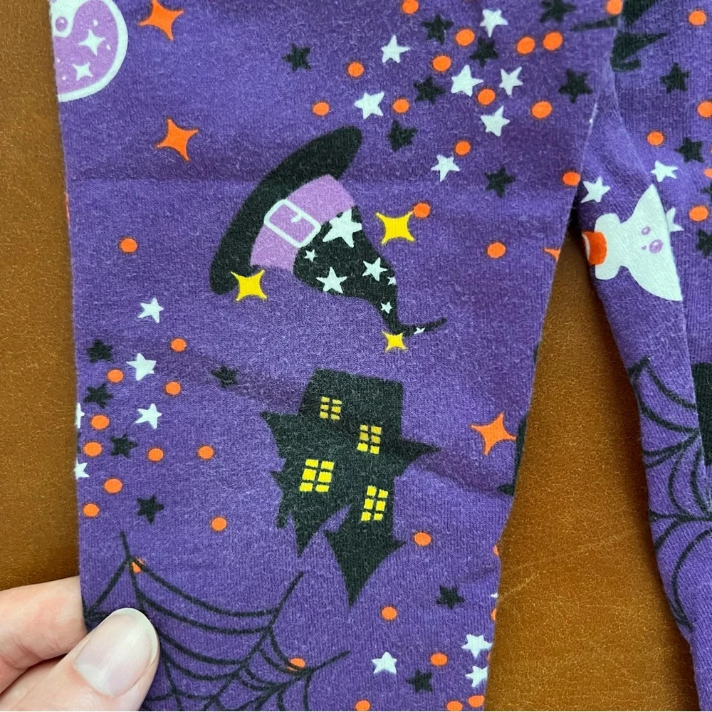 CHILDREN’S PLACE Purple Halloween Leggings, 12-18mo